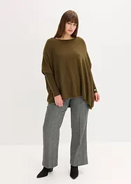 Tröja i fintrådig viskosmix, bonprix