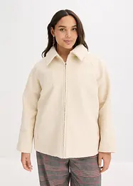 Blusjacka i mjuk bouclé, bonprix