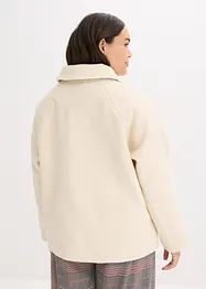 Blusjacka i mjuk bouclé, bonprix