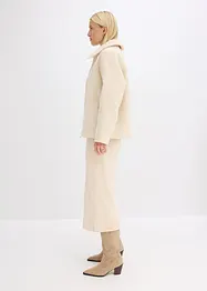 Blusjacka i mjuk bouclé, bonprix