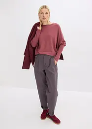 Tröja i fintrådig viskosmix, bonprix
