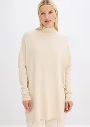 Tröja med poncholook i mjuk viskosmix, bonprix