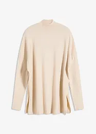 Tröja med poncholook i mjuk viskosmix, bonprix