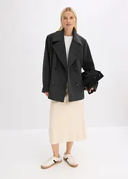 Skepparjacka med yllelook, bonprix