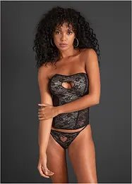 Korsett och stringtrosa (2 delar), bonprix