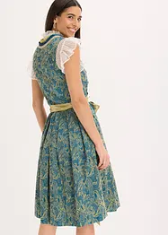 Dirndl med paljettförkläde (2 delar), bonprix