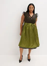 Dirndl och förkläde (2-delat set), bonprix