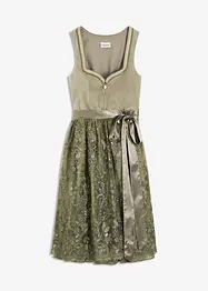 Dirndl med paljettförkläde (2 delar), bonprix