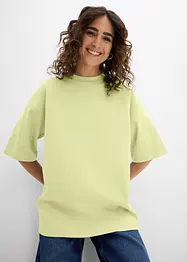 Oversizetopp av tjock jersey i ren ekologisk bomull, bonprix