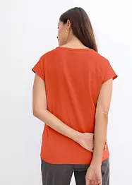 T-shirt i ren ekologisk bomull, bonprix