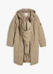 Mammatäckkappa med återvunnen polyester och babyficka, bonprix