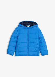 Quiltad jacka med huva, bonprix