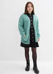 Stickad långkofta, bonprix
