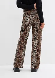 Wide Leg Jeans Mid Waist för barn, bonprix