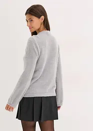 Mjuk tröja med vida ärmar, bonprix