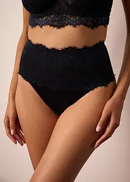 Stringtrosa med spets och medelhög formande effekt, bonprix