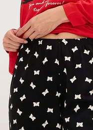 Pyjamas med sovmask, bonprix