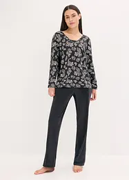 Pyjamas i bomull, bonprix