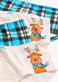 Maxiboxertrosa med bomull (4-pack), bonprix