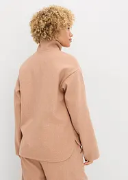 Tröja i oversizemodell med yllelook, bonprix