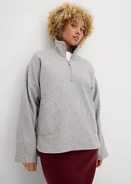 Tröja i oversizemodell med yllelook, bonprix