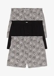 Boxershorts  med ekologisk bomull (3-pack) vid modell, bonprix