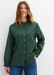 Blus i ren bomull, bonprix