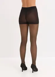 Transparent strumpbyxa med glittrande mönster, 20 DEN, bonprix