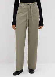 Twillbyxa i ren bomull, bonprix