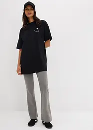 Lång topp i oversizemodell av ekologisk bomull, bonprix