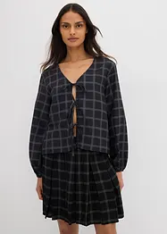 Oversized blus av mjuk viskos, bonprix