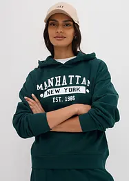 Oversizehoodie av ren bomull, bonprix