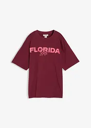 T-shirt i oversizemodell av ekologisk bomull, bonprix