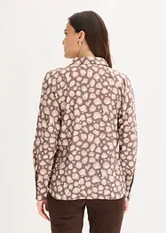 Viskosblus med fladdermusärmar, bonprix