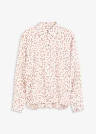 Viskosblus med fladdermusärmar, bonprix