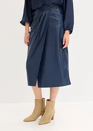 Omlottkjol av skinnimitation, bonprix