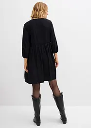 Tunikaklänning i följsam viskos, bonprix