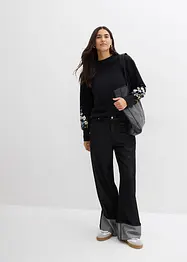 Sweatshirt av bomullsmix, bonprix