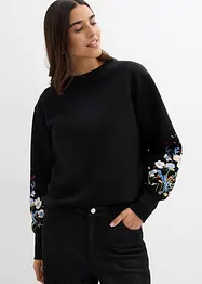 Sweatshirt av bomullsmix, bonprix
