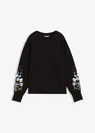 Sweatshirt av bomullsmix, bonprix