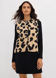 Väst i pälsimitation, bonprix