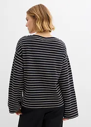 Oversized sweatshirt av ren bomull, bonprix