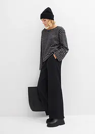 Oversized sweatshirt av ren bomull, bonprix