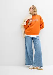 Oversized sweatshirt av bomullsmix, bonprix