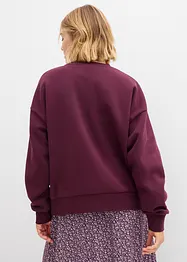 Oversized sweatshirt av bomullsmix, bonprix