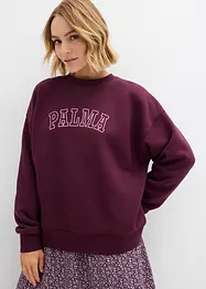 Oversized sweatshirt av bomullsmix, bonprix