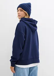Oversizesweatshirt av bomullsmix, bonprix