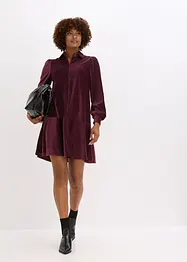 Kort manchesterklänning, bonprix