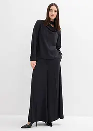 Blustopp i lätt glänsande material, bonprix