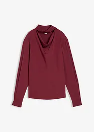 Blustopp i lätt glänsande material, bonprix